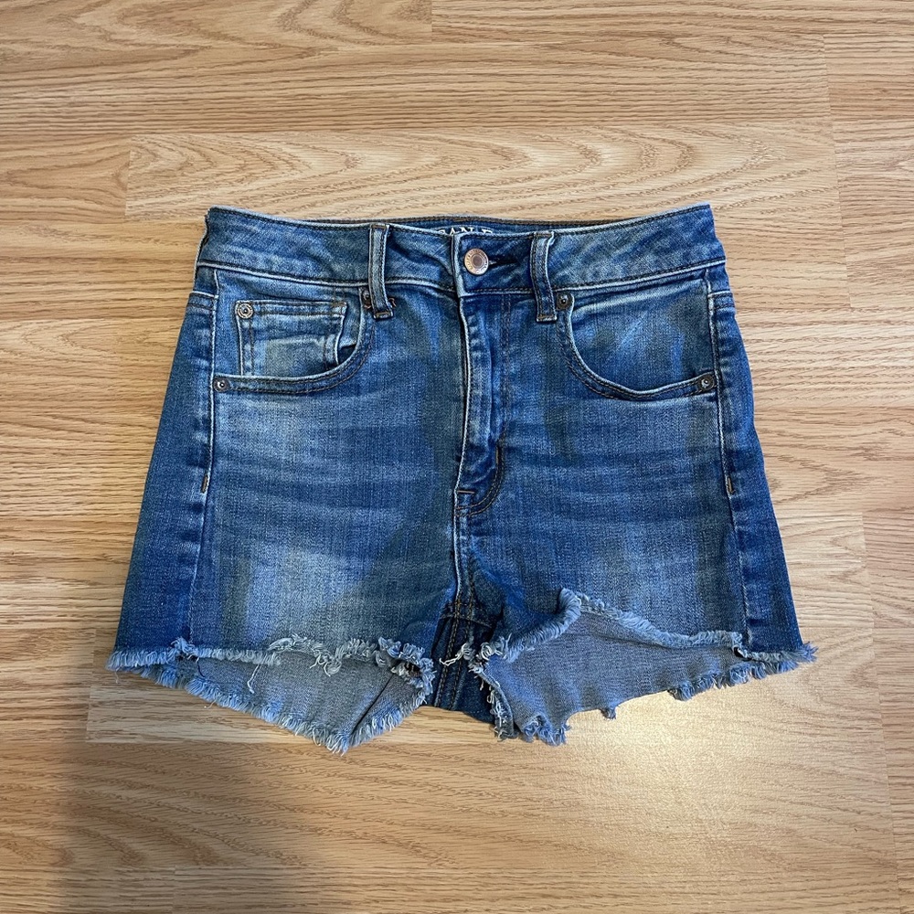 american eagle jean shorts